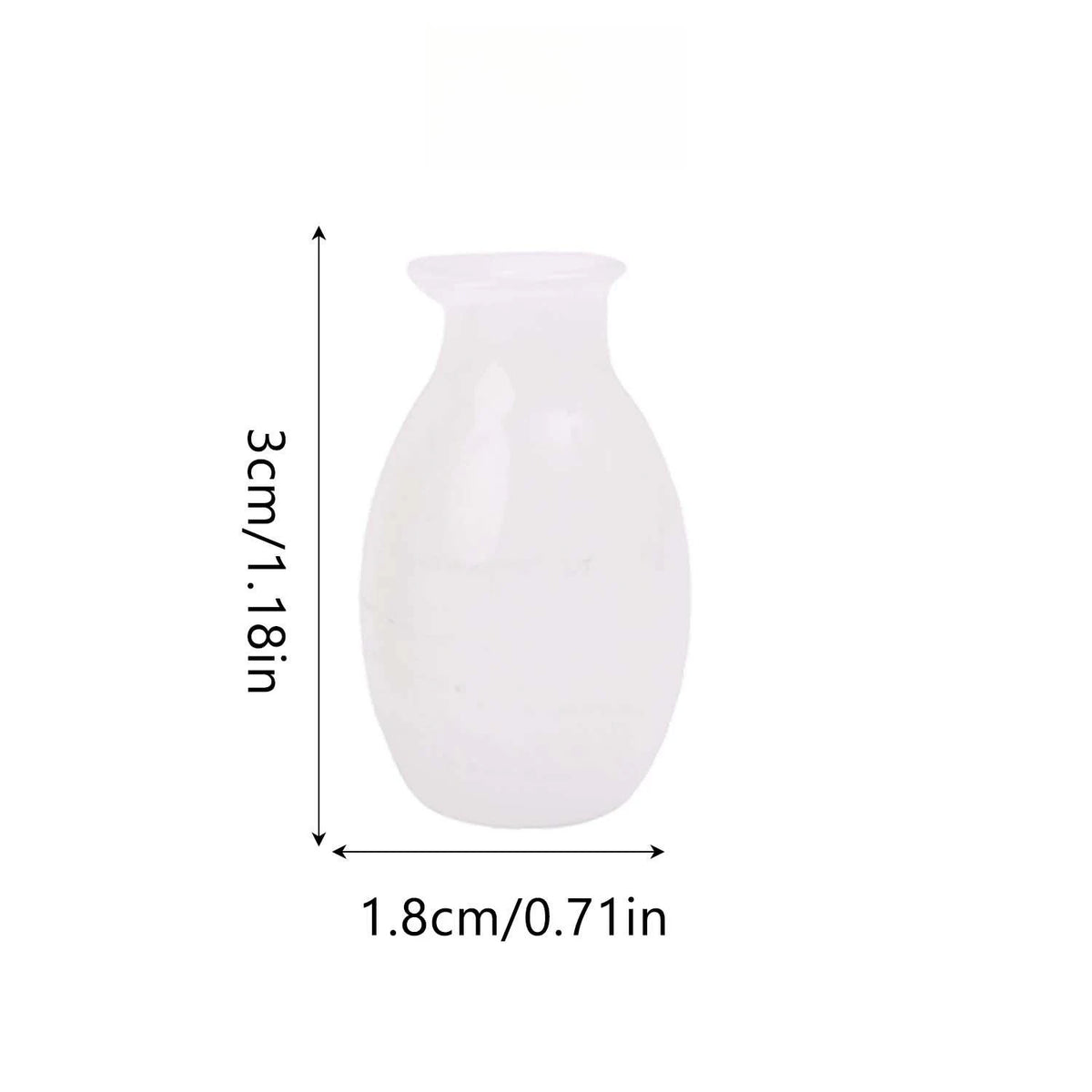 mini vase verre transparent décoration moderne petit pot fleurs micro paysage intérieur