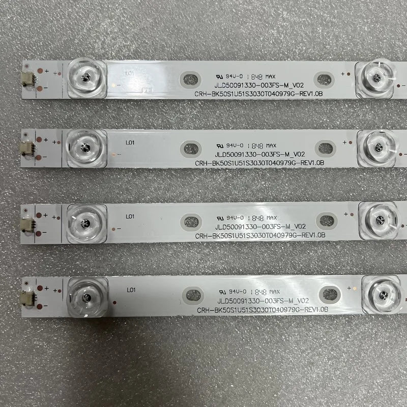 bande led blanche moderne connecteurs boutons opaques aluminium sans fil