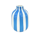 vase porcelaine rose blanc rayures horizontales moderne décoration intérieure arrangement floral maison