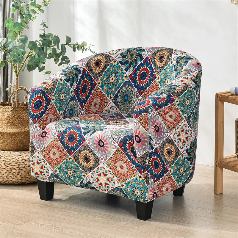 Coussin protection fauteuil moderne fleuri lavable maison restaurant chambre salon étudiants