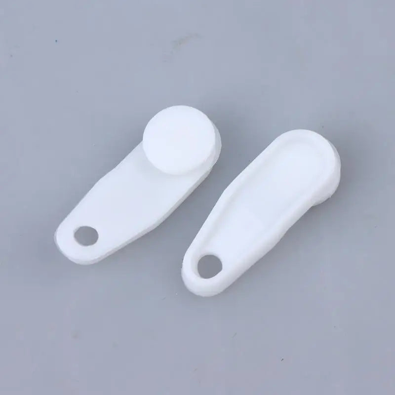 clips fermeture blancs modernes accessoire rideau durable polyester 50 pièces facile utilisation