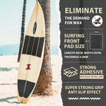 tapis pont surf antidérapant eva noir texture bois moderne adhésif padssurf skimboard longboard