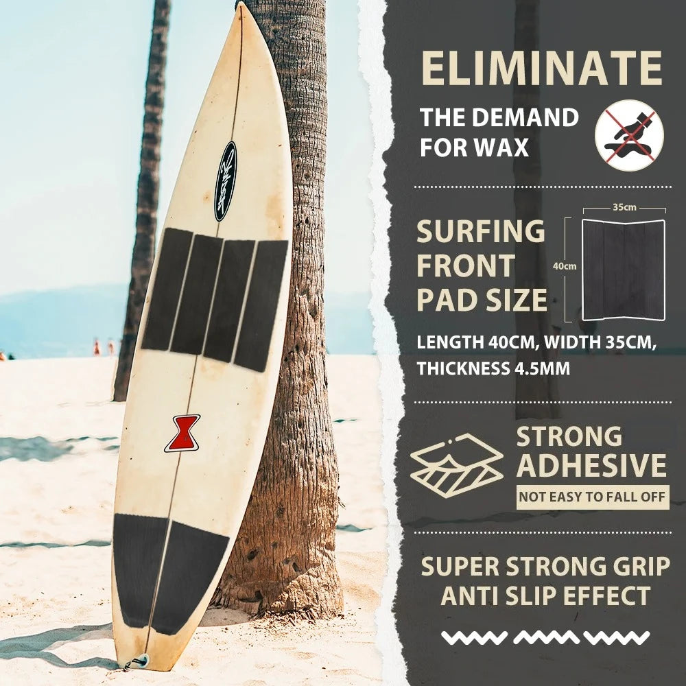 tapis pont surf antidérapant eva noir texture bois moderne adhésif padssurf skimboard longboard