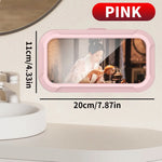 support téléphone étanche salle bain blanc transparent moderne adhésif film protecteur