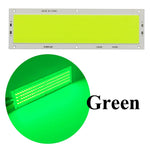 plaque led moderne 120x36mm blanc jaune grille led 12v