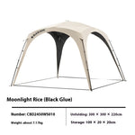 tente camping automatique imperméable grande capacité table chaises pliantes extérieur gris