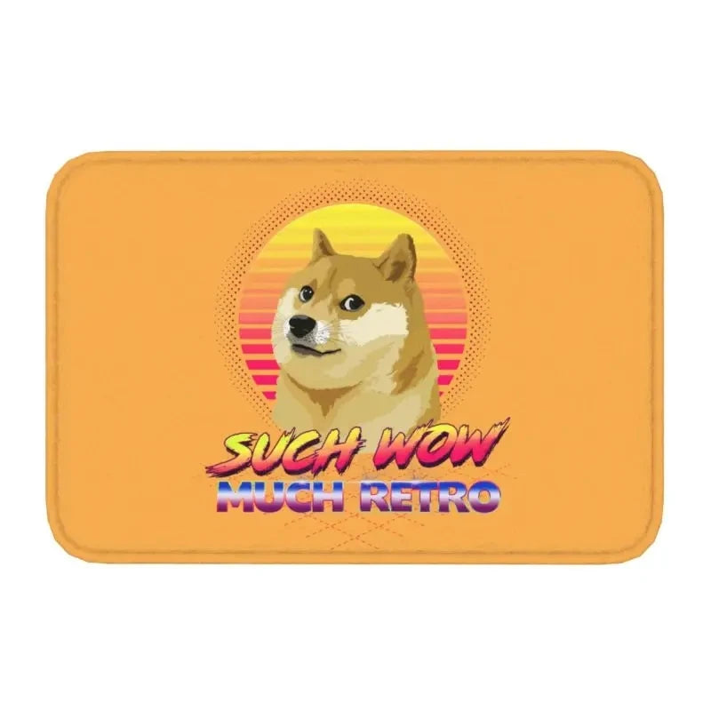 tapis moderne antidérapant pixel art motifs rétro sol bain salonextérieur