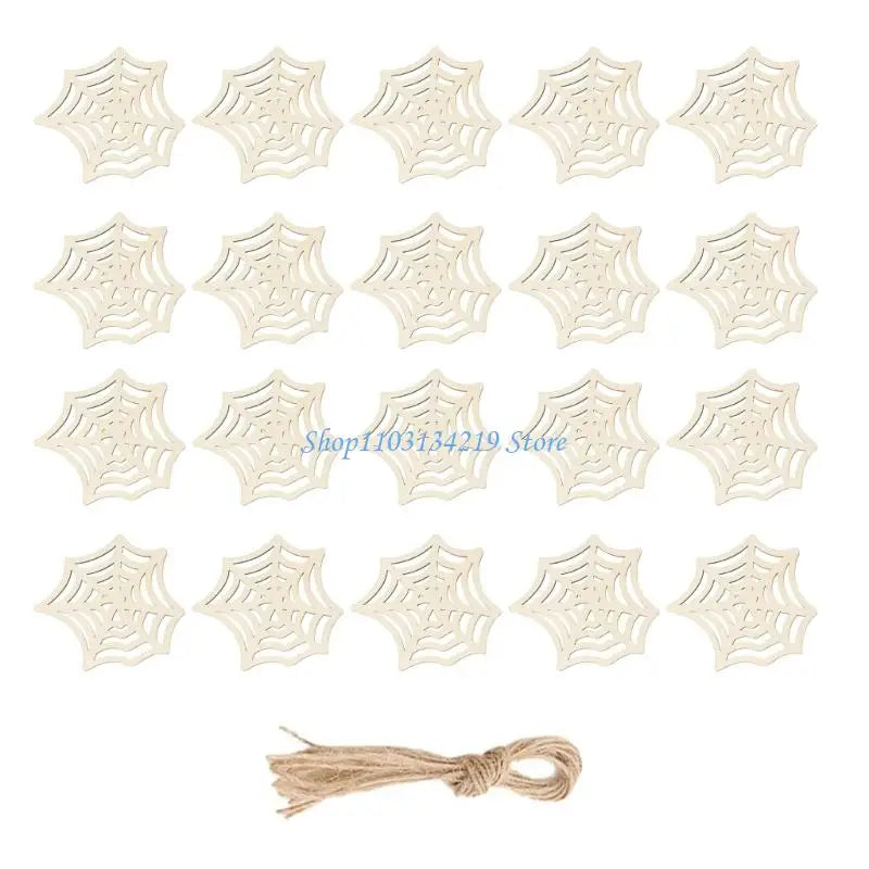 décorations halloween bois citrouille souris fantôme crâne chapeau sorcière texte boo fil suspension thèmes