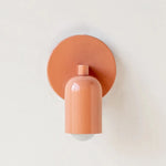 appliques murales modernes vert olive rouge foncé led éclairage cuisine chambre coucher minimaliste