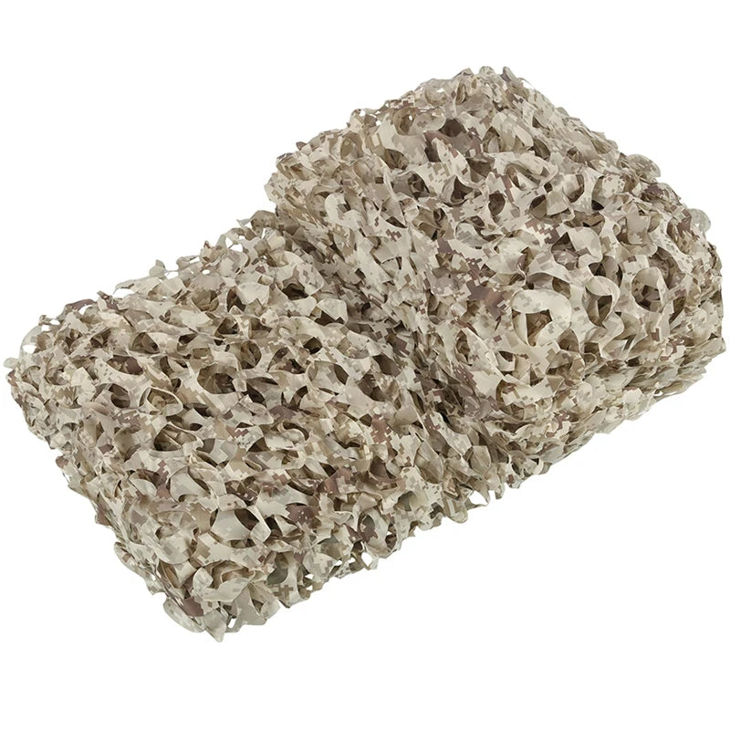 toile camouflage militaire beige marron gris filet extérieur jardin camping cordelette robuste