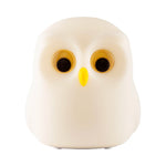 veilleuse oiseau led rechargeable rgb blanc moderne animal compagnie enfants chambre ambiancé
