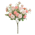 bouquet fleurs artificielles hortensia mariage rose blanc violet orangeintérieur décoration maison élégante