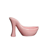 pots plantes forme chaussures talons noir blanc rose émail moderne décoratif led succulente