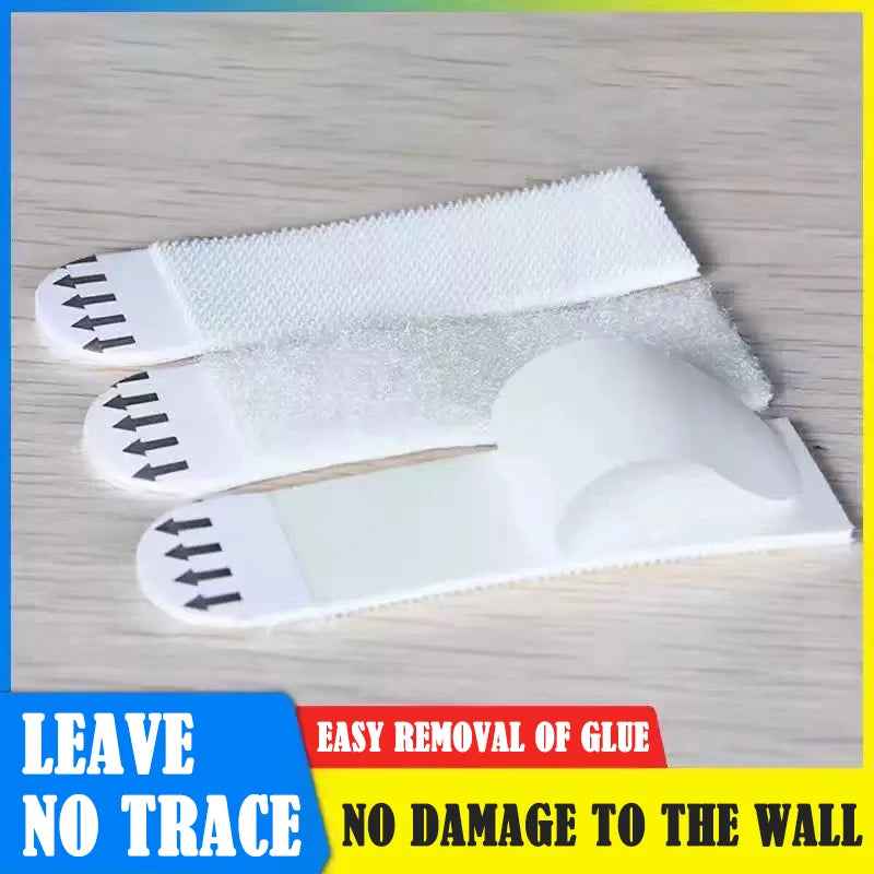 Ensemble de 4 paires de crochets adhésifs multifonctionnels Ombre Interieur