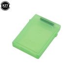 boîte rangement disque dur pratique moderne vert orange bleu gris blanc poignée câble usbclé