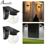 lampe solaire murale ip65 e27 moderne transparent abs pc