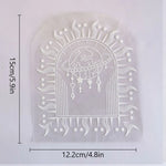 autocollant mural transparent décoratif fleurs papillon soleil texte motivation fenêtre mur intérieur maison