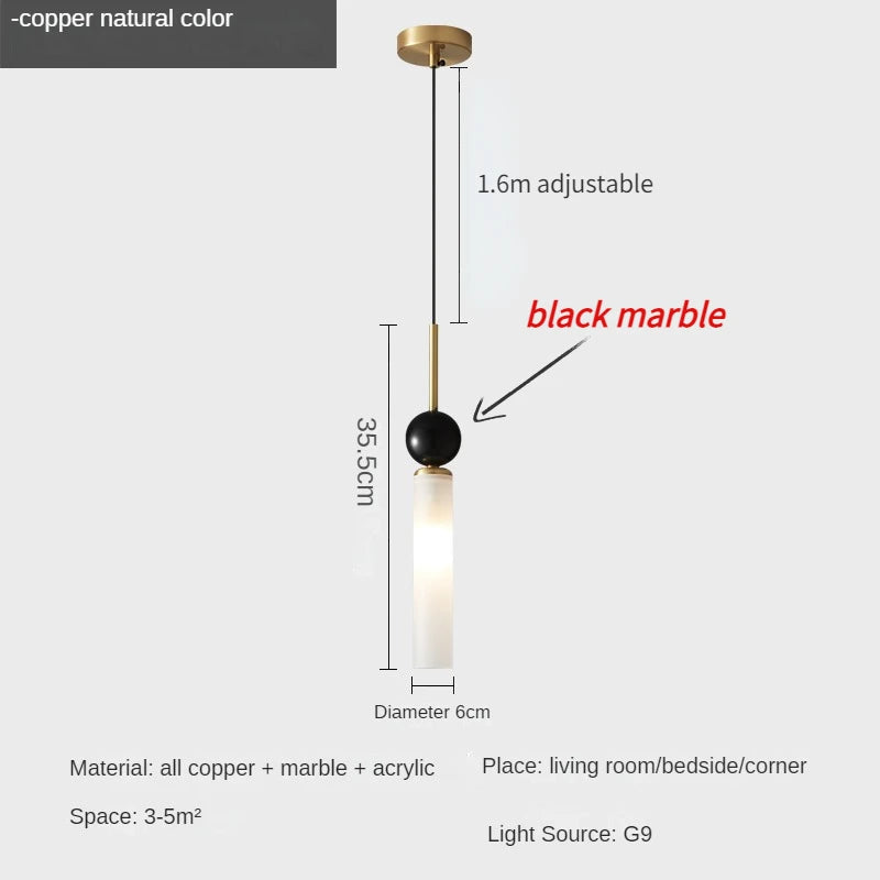 lampe suspendue moderne minimaliste cuivre lumière blanche applique murale plaque fixation chambre salon étudehôtel