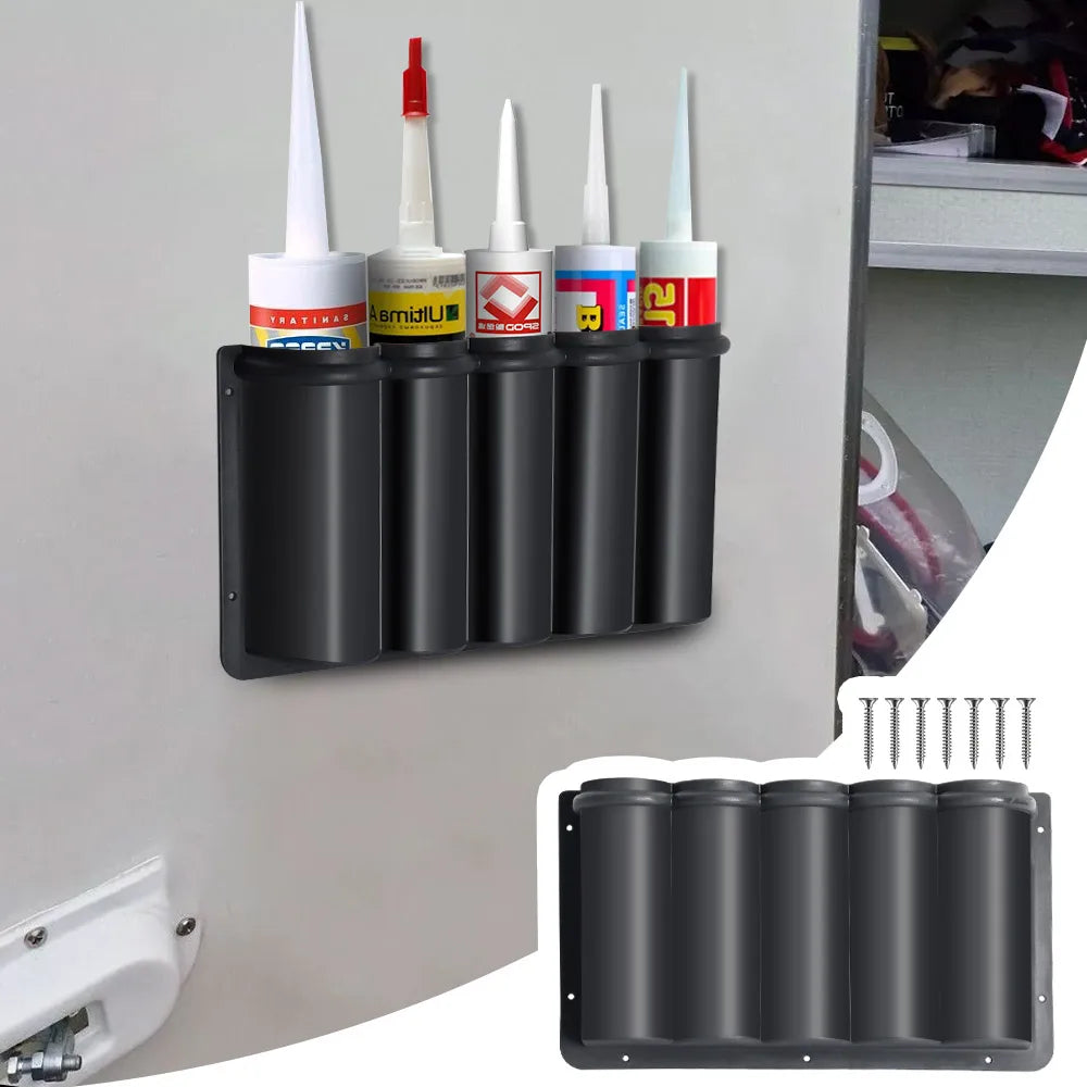 boîte rangement tubes porte vis industrielle utilitaire garage van six tubes