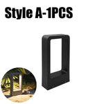luminaire extérieur moderne led ip68 jaune ambre facile jardin minimaliste