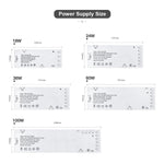 transformateur led 12v blanc moderne adhésif câble us eu indicateur bleu connecteurs dupont