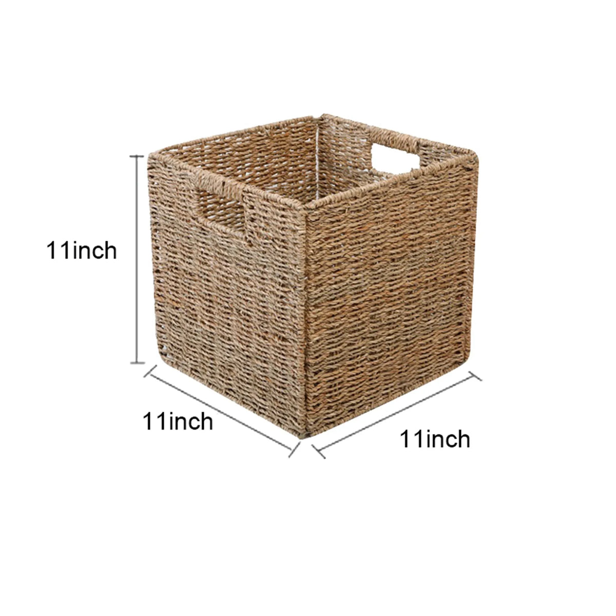 boîtes vannerie tressée rustique bohème scandinave beige marron multipurpose rangement salon chambre