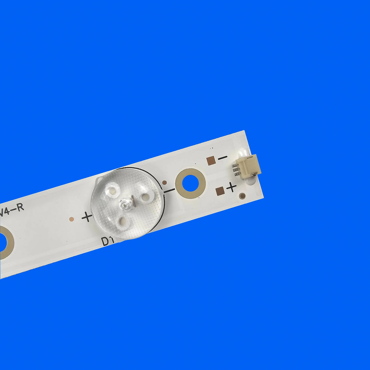 bande lumineuse led blanc moderne connecteurs boutons dimensionnement 842x516x51mm