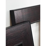 cadre photo sans cadre contemporain marron foncé texture relief œuvre art organique abstraite doré