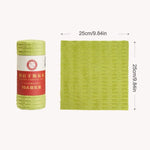 serviettes cuisine vert violet microfibre corduroy modernes pack serviettes réutilisables 25cm 25cm