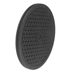 plateau poterie pivotante abs material noir moderne triangles imprimés