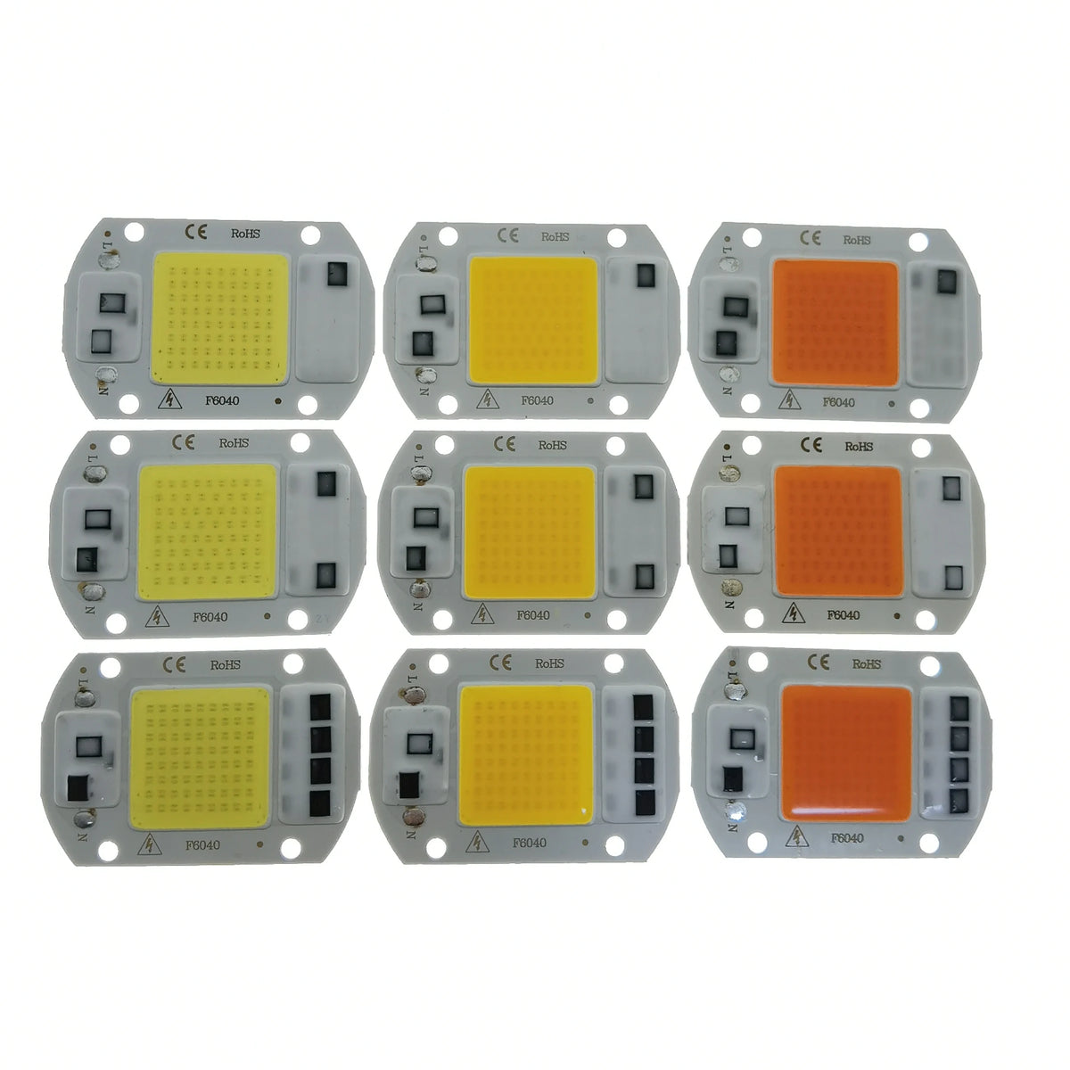 projecteur led module 20w 30w 50w blanc neutre 4000k diodes grille moderne