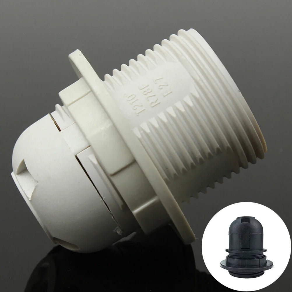 ampoule support pendentif collier éclairage douille vis blanc noir moderne fixations invisible grille invisible