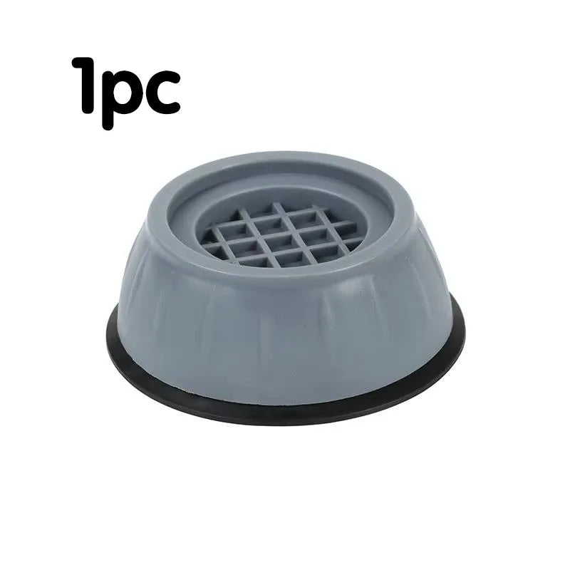 pieds machine laver anti vibration silicone gris noir adhésifs antivibratoires antidérapants modernes rondels rainurés
