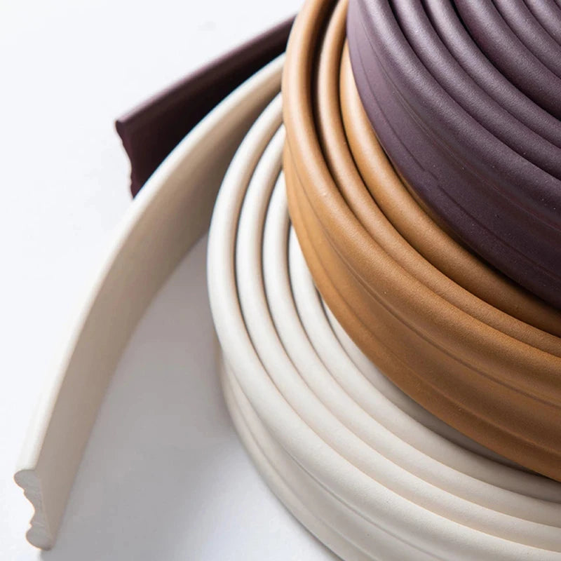 bande adhésive murale blanc marron rayures concentriques moderne autoadhésive pvc opaques intérieur extérieur 5m