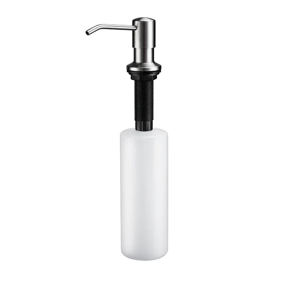 distributeur savon liquide main moderne noir cuivre bronze rouge minimaliste fixations bouteille 500ml