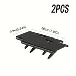 support pliable noir moderne étagère pliante clips magnétiques rangement écologique
