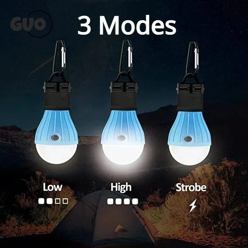 lampe camping moderne orange bleu rouge vert carabine led compact éclairage nocturneurgence camping