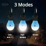 lampe camping moderne orange bleu rouge vert carabine led compact éclairage nocturneurgence camping