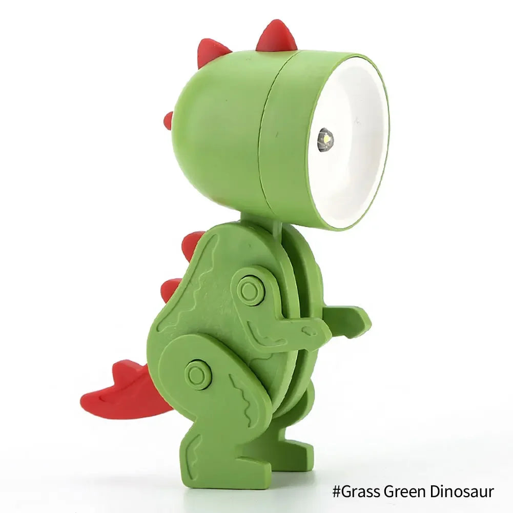 lampe led dinosaure adhésive veilleuse animée chambre salon moderne couleur variée led réglable