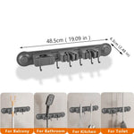 porte serviettes moderne porte savon anodisé porte brosse wc porte couverts porte balai ensemble