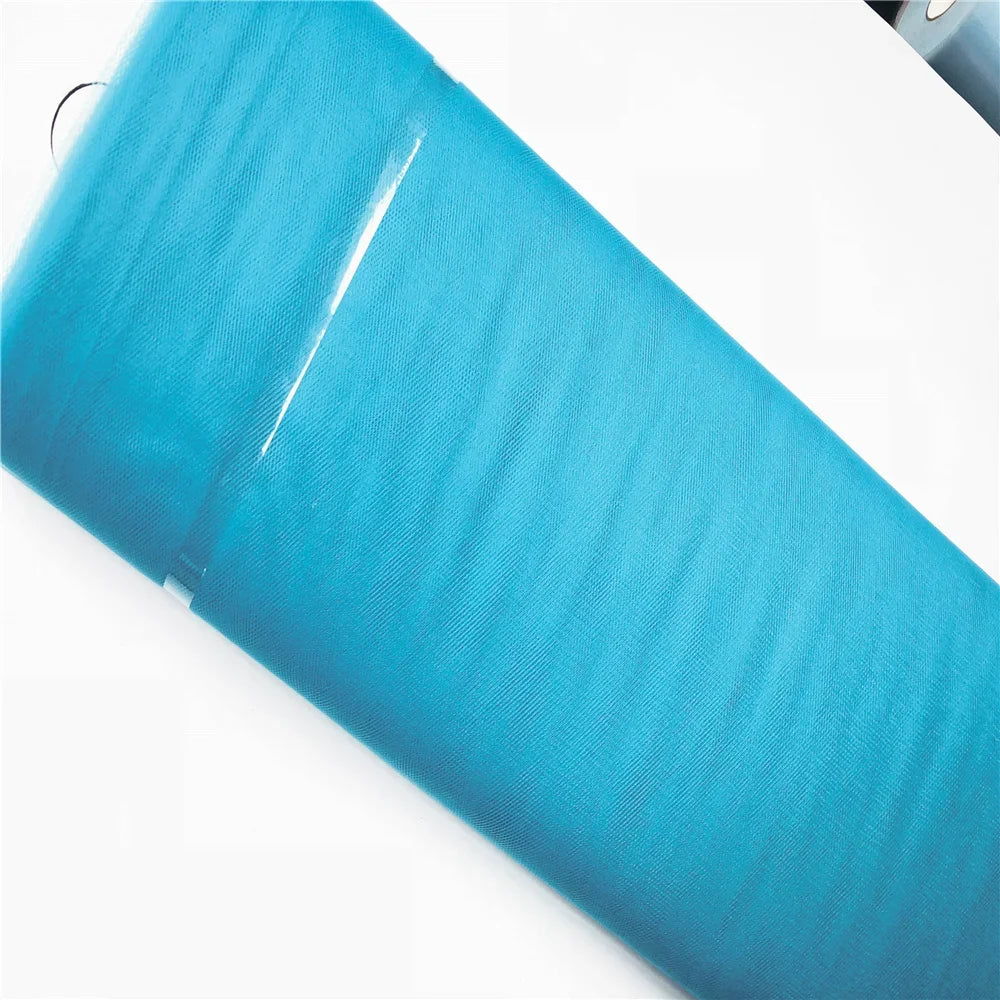 tulle polyester blanc orange rose fin élégant bricolage mariage anniversaire 137cm 3650cm