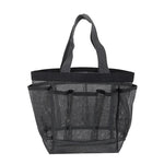 sac bain trousse toilette polyestère multiple poches transparent utilitaire voyage salle bain