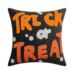 taies d'oreiller halloween orange citrouille araignée deco sofa lit polyester respectueux environnement non toxique