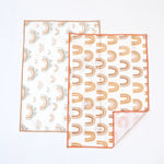 tapis bébé animaux mignons oiseaux lapins koalas 70cm 50cm polyester beige clair imperméable réutilisable