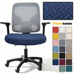 housse chaise polyester vert gris beige moderne tissé 46 53 cm