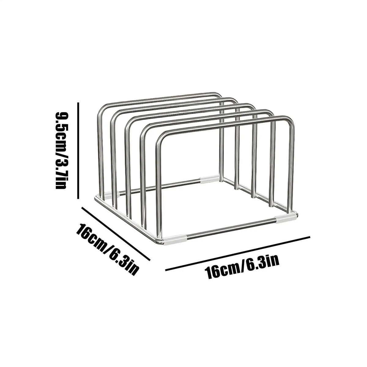 support planche découpe acier inoxydable gris moderne utilisation multiple organisation kitchenWARE