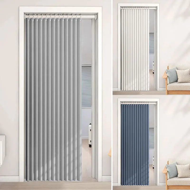 rideau plissé blanc bleu gris moderne polyester isolation thermique pliante accrochage facile chambre salon