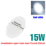 Downlight LED blanc froid 5W 10W 15W 20W 25W spot encastré moderne