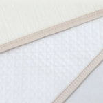 coussin bébé blanc imprimé animaux mignons absorbant humidité 70x90cm confortable doux