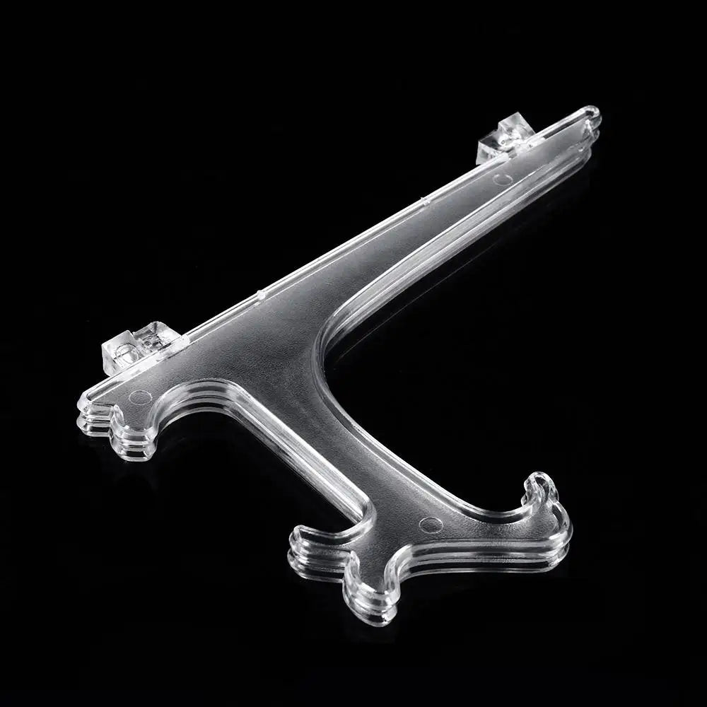 support d'affichage transparent moderne clips empilable cuisine respectueux environnement stockage vaisselle đơn giản gọn